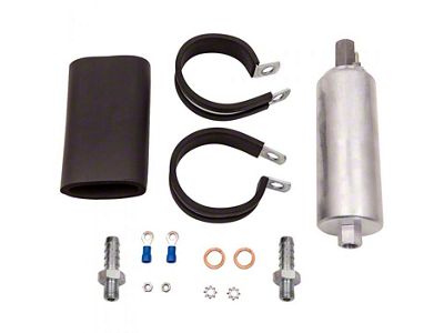 High Flow In-Line Fuel Pump Kit; 255LPH (Universal; Some Adaptation May Be Required)