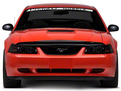 Carflector Hood Deflector; Dark Smoke (99-04 Mustang)