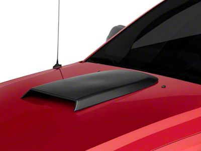 Hood Scoop; Black (05-09 Mustang GT, V6)