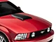 Hood Scoop; Black (05-09 Mustang GT, V6)