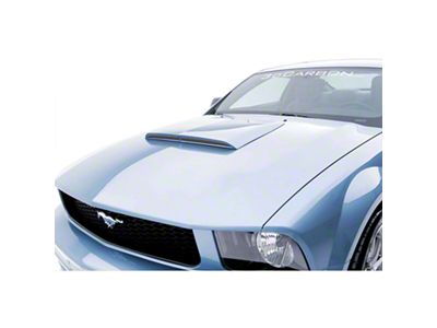 Hood Scoop; Unpainted (05-09 Mustang GT, V6)