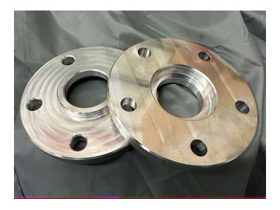 Hub Centric Billet Wheel Spacers; 16mm (94-25 Mustang)