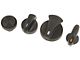 HVAC Heater Control Knobs; 4-Knobs (94-00 Mustang)
