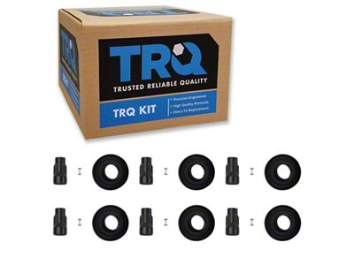 Ignition Coil Boot Set; 6-Piece (11-Early 16 Mustang V6)