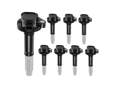 Ignition Coils with 2-Pins; Set of Eight (Late 16-18 Mustang GT)