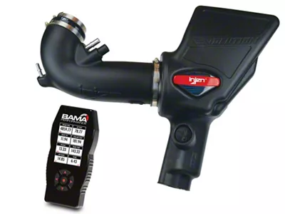 Injen Evolution Cold Air Intake and BAMA X4/SF4 Power Flash Tuner (18-21 Mustang GT)