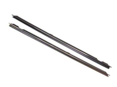 Replacement Inner Door Belt Weatherstrip; Driver and Passenger Side (81-93 Mustang Coupe, Hatchback)