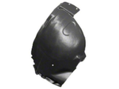 Replacement Inner Fender Liner; Rear Section; Driver Side (10-14 Mustang)