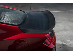 Integrated Ducktail Style Trunk Lid; Carbon Fiber (24-26 Mustang Fastback)