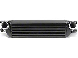 FMIC Bar and Plate Core Front Mount Intercooler; Black (15-23 Mustang EcoBoost)