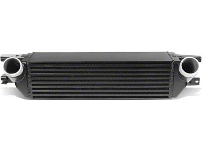 FMIC Bar and Plate Core Front Mount Intercooler; Black (15-23 Mustang EcoBoost)