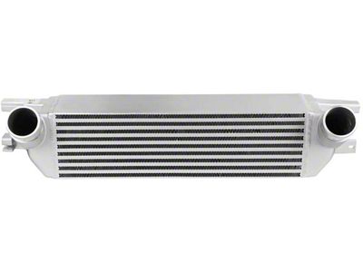 FMIC Bar and Plate Core Front Mount Intercooler; Silver (15-23 Mustang EcoBoost)