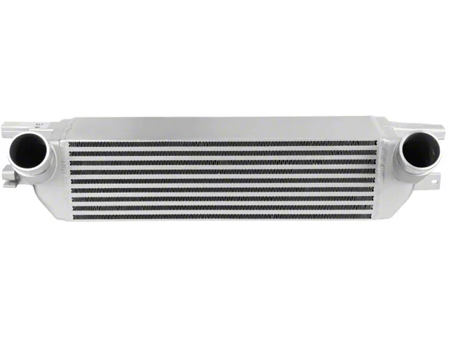 FMIC Bar and Plate Core Front Mount Intercooler; Silver (15-23 Mustang EcoBoost)