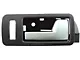 Interior Door Handle; Black and Aluminum; Passenger Side (05-14 Mustang)