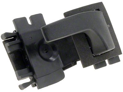 Interior Door Handle; Black; Driver Side (79-89 Mustang)
