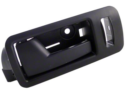 Interior Door Handle; Black; Driver Side (05-14 Mustang)