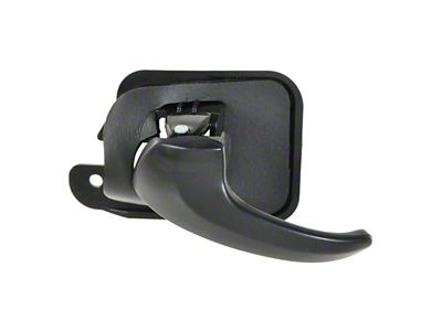 Interior Door Handle; Driver Side; Black (94-04 Mustang)