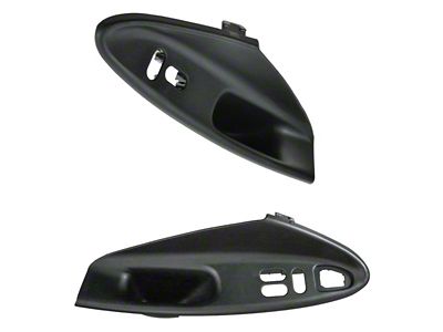 Interior Door Handles; Paint to Match Black (94-98 Mustang Coupe)