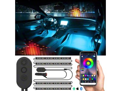 Interior LED Accent Lighting Strips (Universal; Some Adaptation May Be Required)