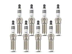 Iridium and Platinum Spark Plugs; Set of 8 (11-19 Mustang GT, GT350)