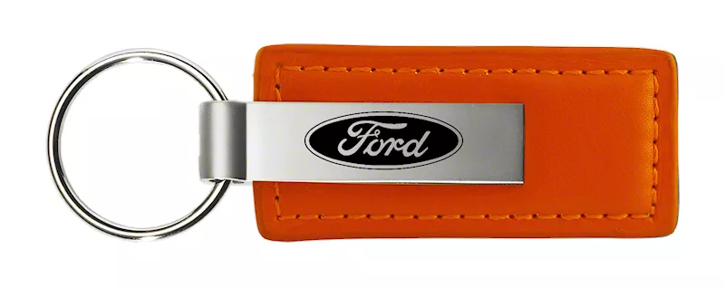 Ford leather keychain on sale