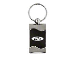 Ford Rectangular Wave Key Fob 