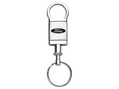 Ford Satin-Chrome Valet Key Fob