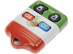 Keyless Entry Remote Case; Mexico Flag (99-14 Mustang)