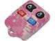 Keyless Entry Remote Case; Pink Digital Camouflage (99-14 Mustang)