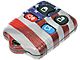 Keyless Entry Remote Case; US Flag (99-14 Mustang)