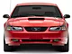 LED Bar Factory Style Headlights; Matte Black Housing; Clear Lens (99-04 Mustang)