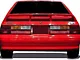 LED Bar Third Brake Light; Smoked (87-93 Mustang LX Hatchback w/ OEM Spoiler)
