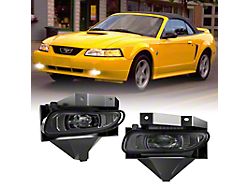 LED Fog Lights; Black Housing (99-04 Mustang GT)