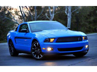 LED Halo Fog Lights (10-12 Mustang V6 w/ Club of America Package)