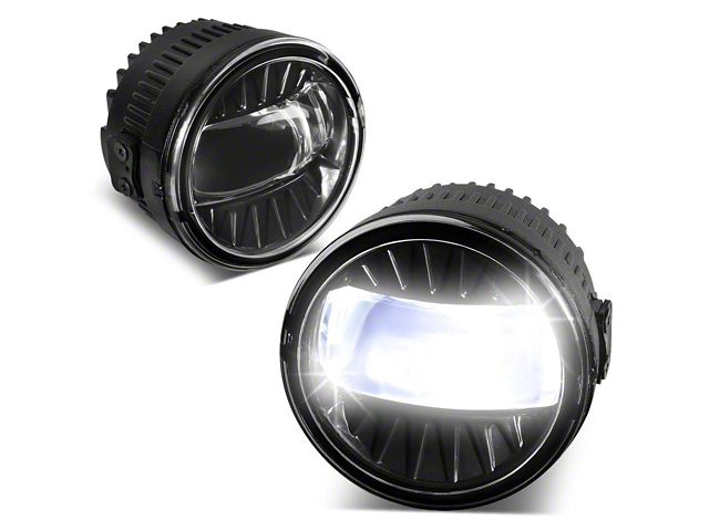 LED Projector Fog Lights; Clear (05-09 Mustang GT)