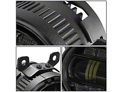 LED Projector Fog Lights; Smoked (05-09 Mustang V6 w/ Pony Package; 15-17 Mustang GT, EcoBoost)