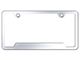 Wide Bottom License Plate Frame (Universal; Some Adaptation May Be Required)