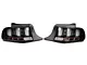 Light Bar Sequential Turn Signal LED Tail Lights; Black Housing; Clear Lens (10-12 Mustang)