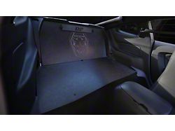 Lightweight Racer Rear Seat Delete Kit with Dark Coyote Engraving (15-23 Mustang Fastback)