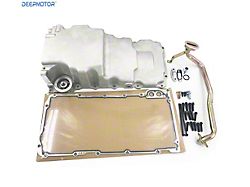 LS Retrofit Rear Sump Oil Pan with Added Clearance and Turbo Drains (79-04 Mustang w/ LS Swap)