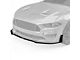 LV Style Front Chin Splitter; Matte Black Vinyl (18-23 Mustang GT, EcoBoost)