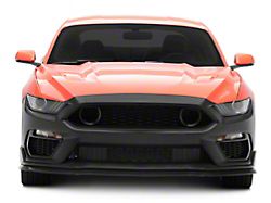 Mach 1 Style Conversion Front Bumper; Black (15-17 Mustang GT, EcoBoost, V6)