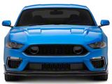 Mach 1 Style Conversion Front Bumper; Unpainted (18-23 Mustang GT, EcoBoost)