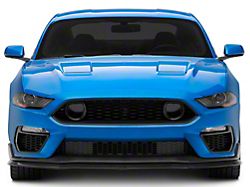Mach 1 Style Conversion Front Bumper; Unpainted (18-23 Mustang GT, EcoBoost)