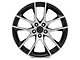 Magnetic Style Gloss Black Machined Wheel; 19x8.5 (10-14 Mustang)
