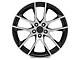 Magnetic Style Gloss Black Machined Wheel; 19x8.5 (99-04 Mustang)