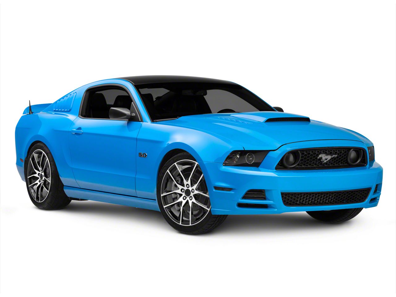 【馬様】Sinai ×2 Mustang AMR Dark Stainless Wheel; 20x8.5; 30mm Offset (24-25