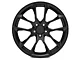 Magnetic Style Gloss Black Wheel; Rear Only; 20x10 (10-14 Mustang)