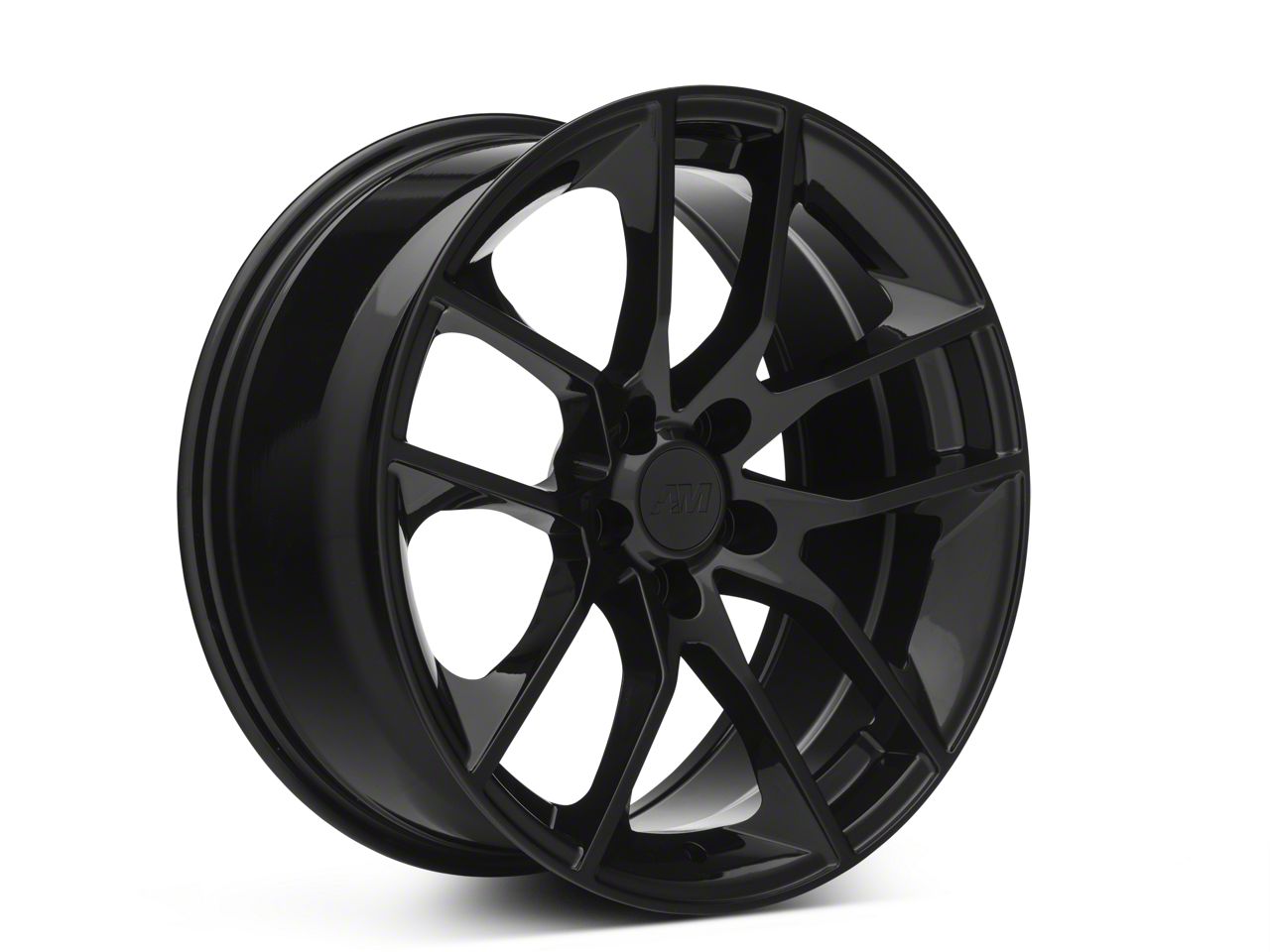 Mustang Magnetic Style Gloss Black Wheel; 20x8.5; 30mm