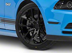 Magnetic Style Gloss Black Wheel; 20x8.5 (10-14 Mustang)